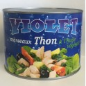 THON HUILE VIOLET 6*1.750KG  1 BTE